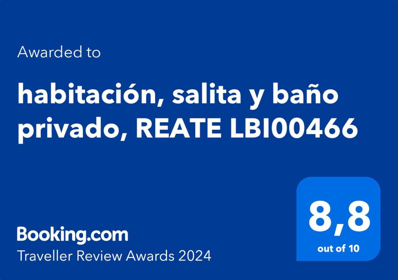 Habitacion, Salita Y Bano Privado, Reate Lbi00466 Bilbao Exteriör bild